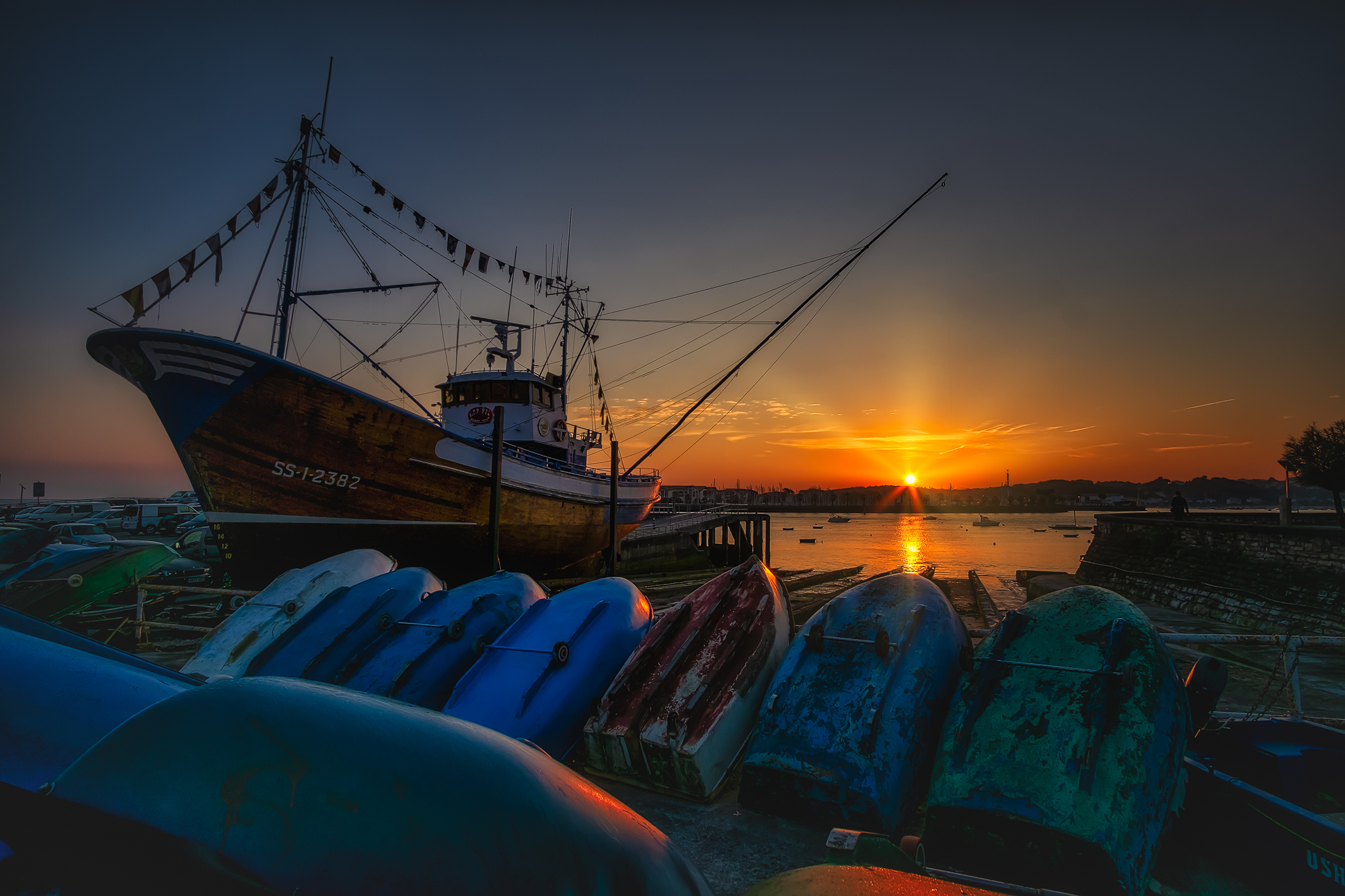Amanecer Hondarribia